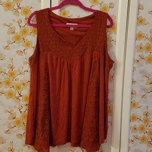 Knox Rose boho sleeveless top